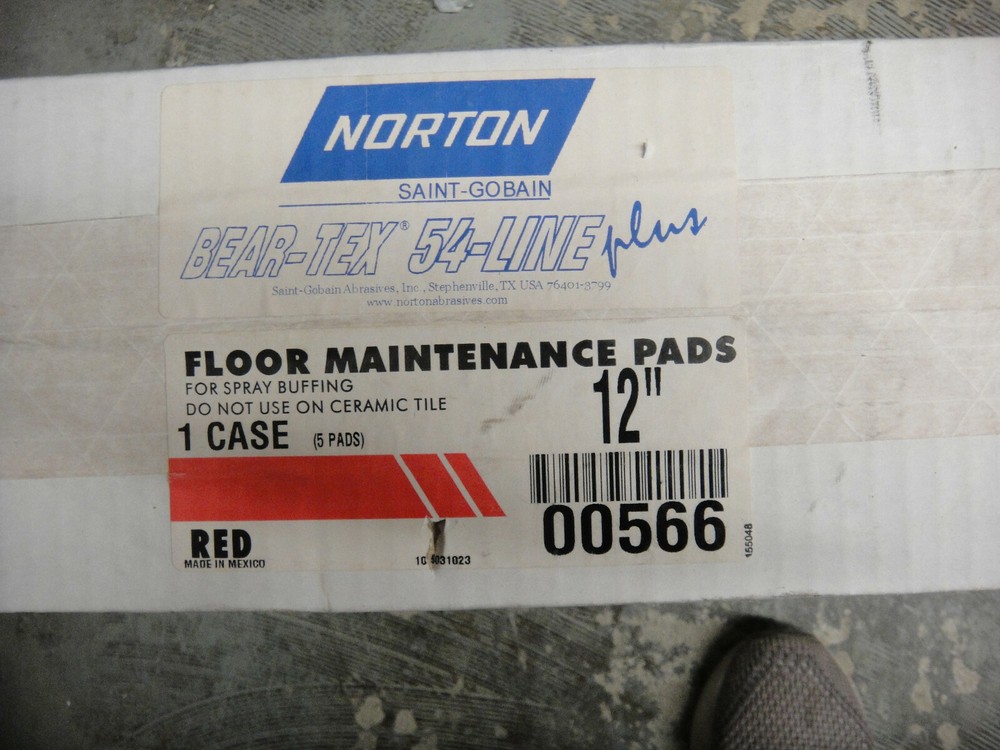 Norton Floor Maintenance Pads ( 12")