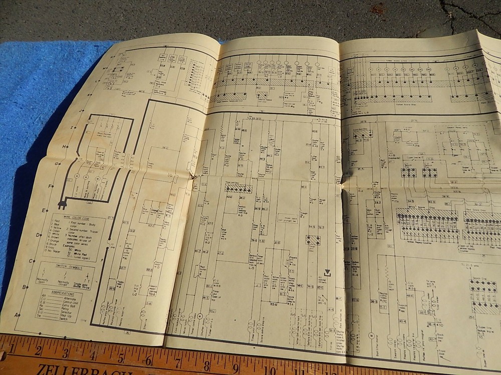 1961 Bally ACAPULCO bingo service schematic