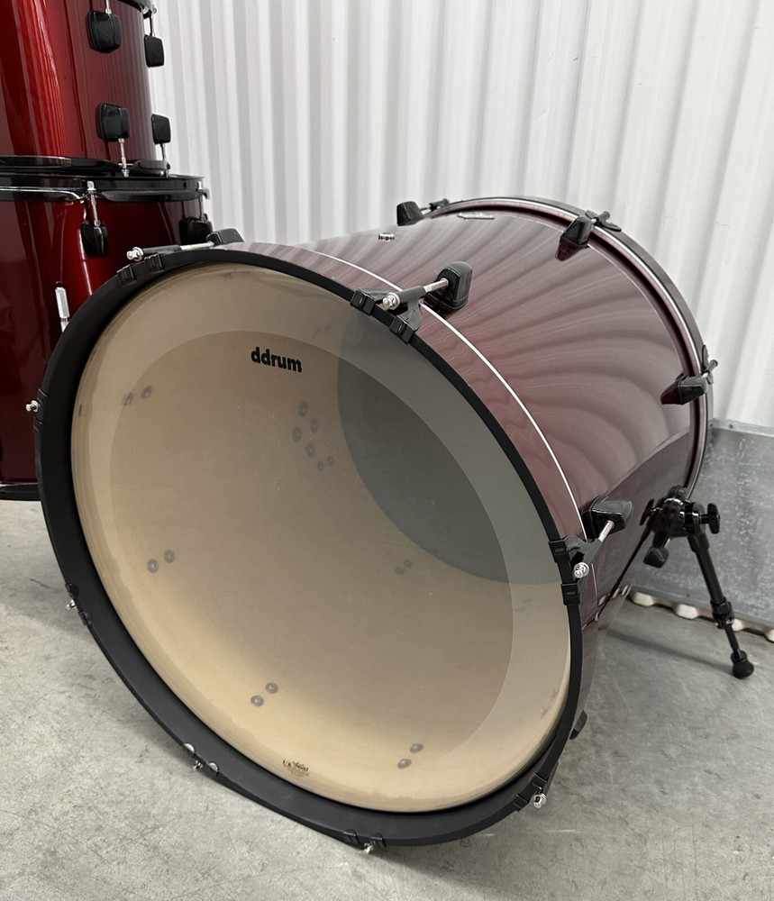 ddrum Drum Set 5-piece Kit Shell Pack Diablo Red/ Black