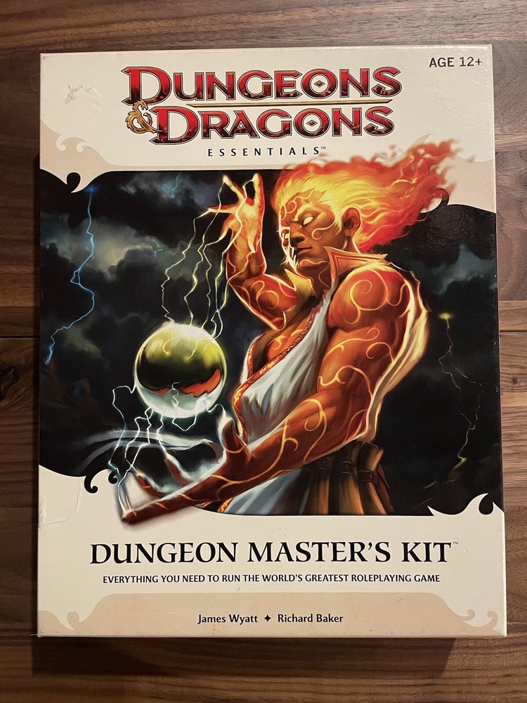 Dungeon Master’s Kit Dungeons And Dragons Incomplete