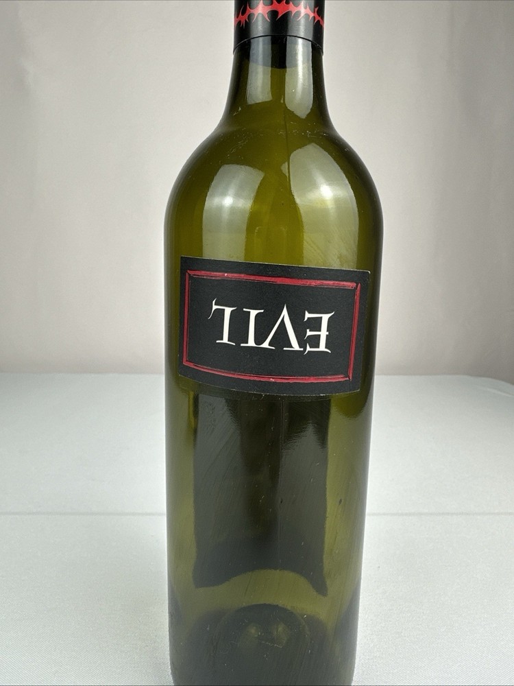 EVIL South Eastern Australia Cabernet Empty Green Bottle