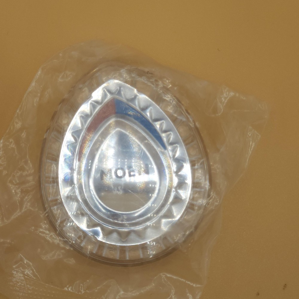 Moen 96782 Teardrop Clear Acrylic Replacement Knob Handle Hot Cold Insert