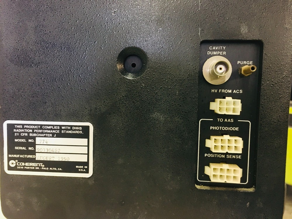 COHERENT SATORI ULTRAFAST DYE LASER #774