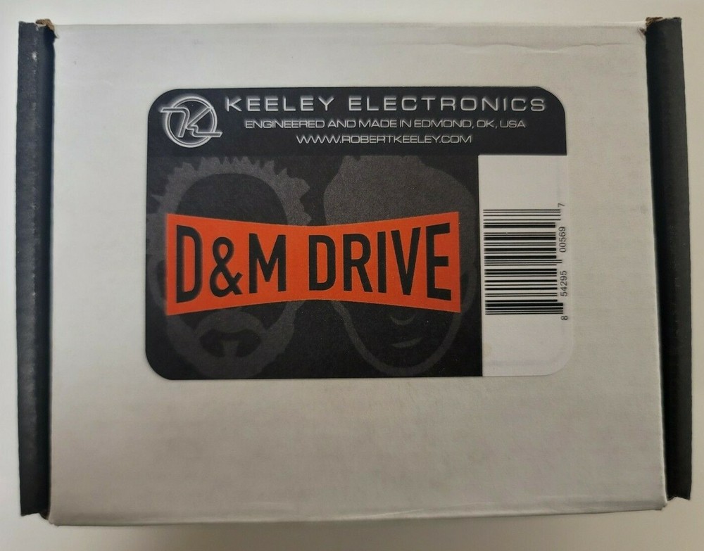 Keeley D&M Drive and Boost Effects Pedal