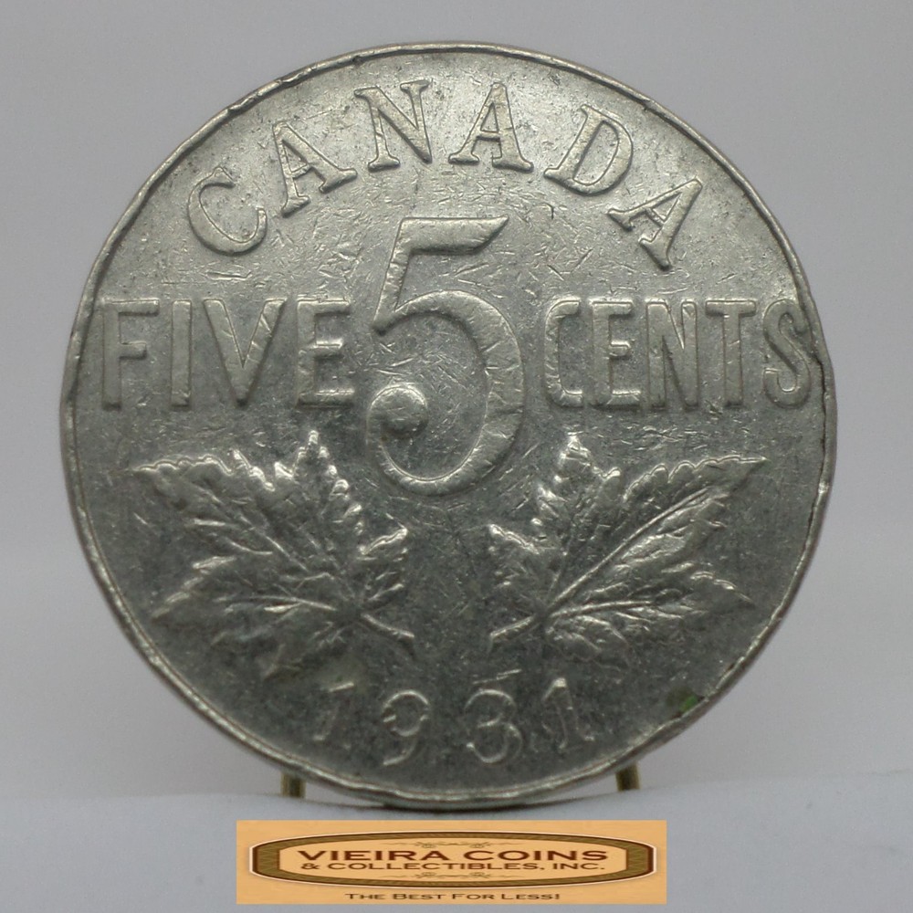 1931 Canada 5 Cents - #C56708NQ
