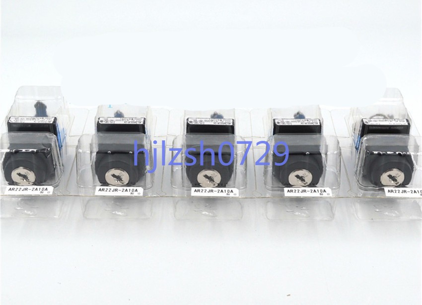 1pc New Fuji two-speed key selector switch AR22JR-2A10A