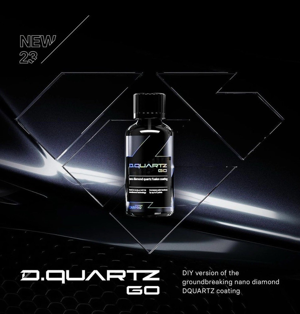 CarPro DQUARTZ GO Nano Diamond Coating 50ml | Paint Coating Kit