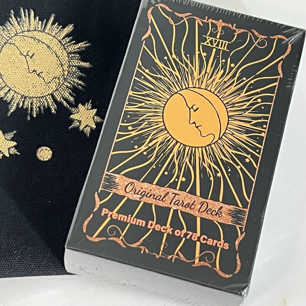 Vitacera Original Tarot Deck 78 Cards Guidebook Drawstring Bag New