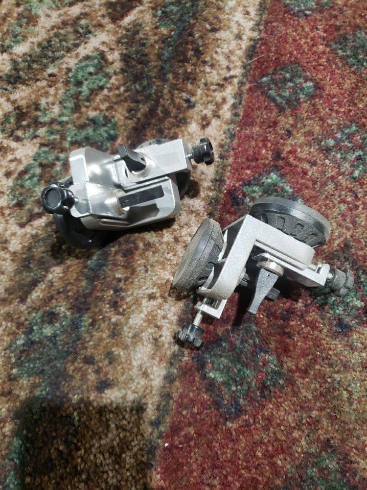 45 Degree Adjustable Glass Suction Cups Used Good Condition