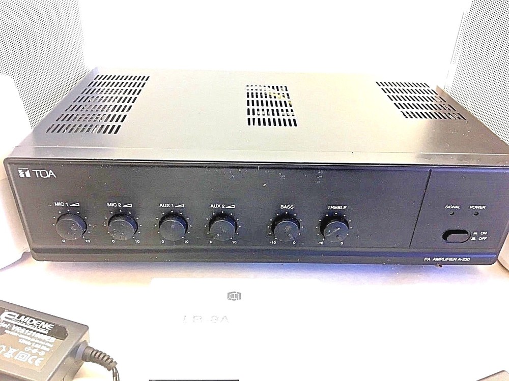 TDA A-230 SURVEILANCE & INTERCOM SYSTEM with MOTION DETECTORS 12-PC SET (TLO)