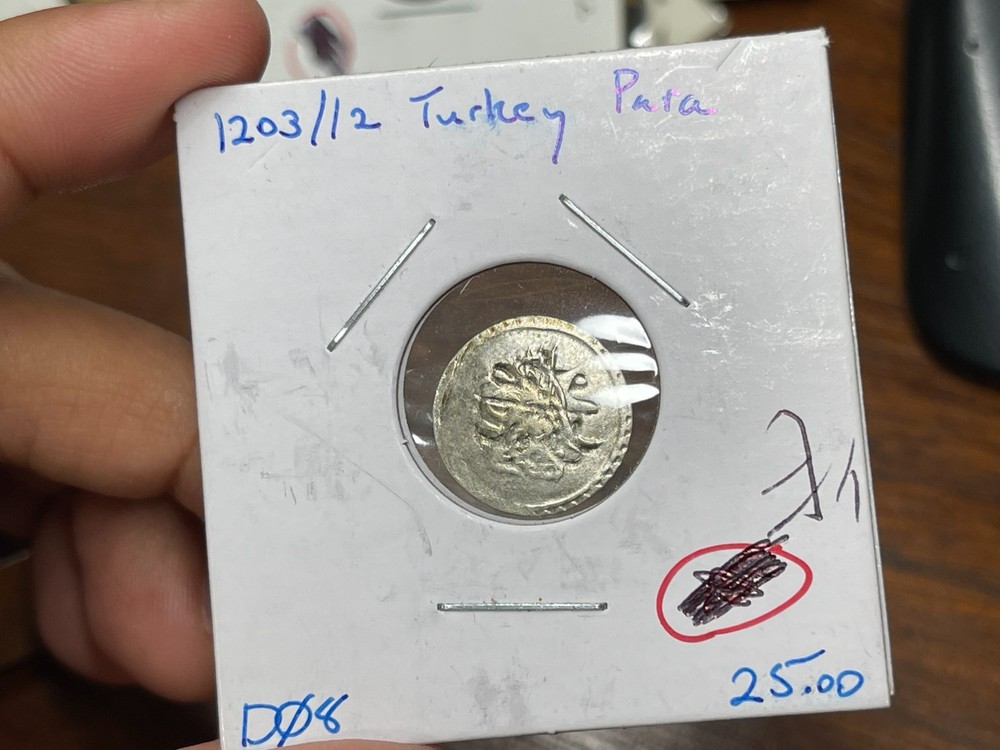 Early Turkey Silver Coin #2