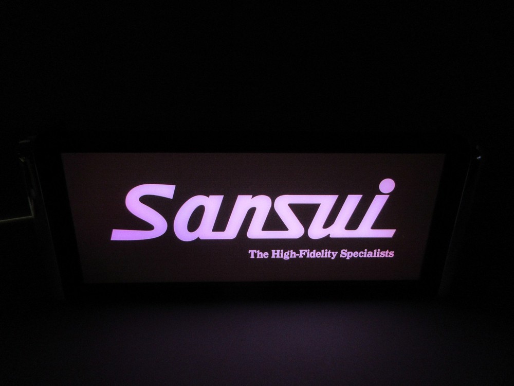 Sansui High Fidelity LED Display lighted sign lightbox Wall Hanging Light