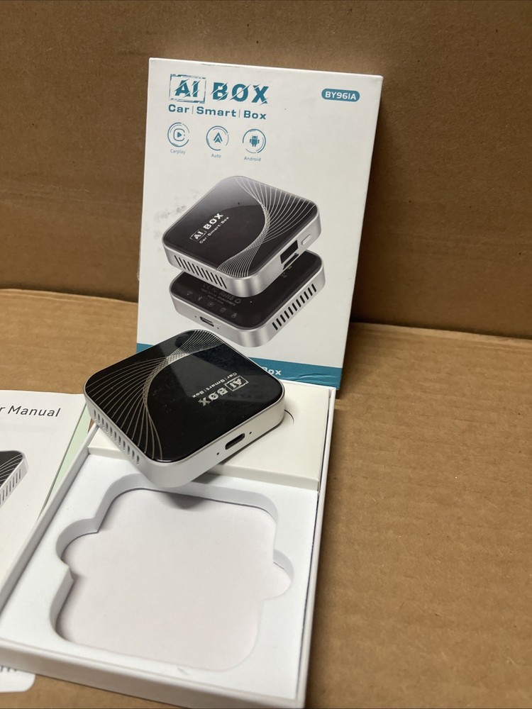 BY961A Wireless AI Box Adapter Carplay Auto Android Smart Box