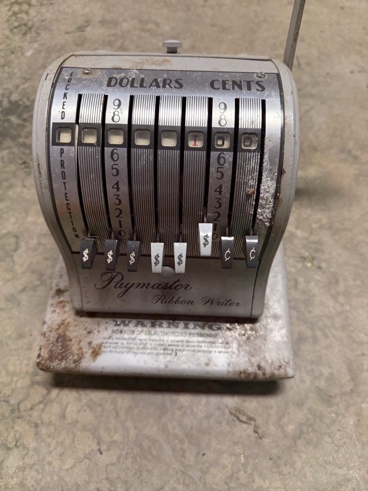 Paymaster Ribbon Writer