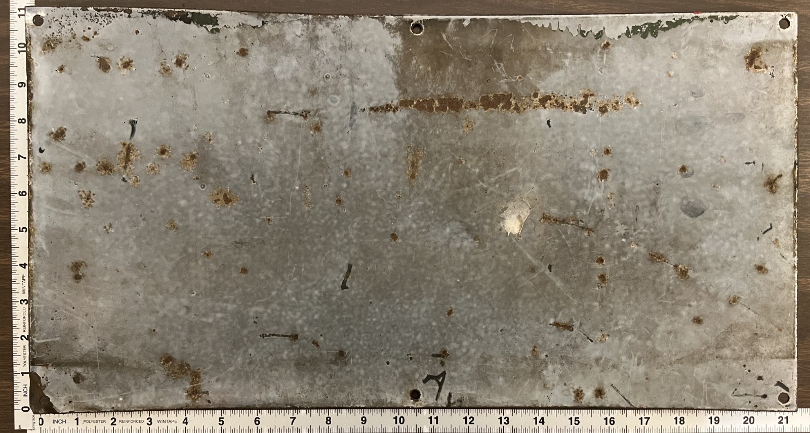 Vintage Porcelain Industrial Sign - Sanitary Dist of Chicago Warning Keep Off