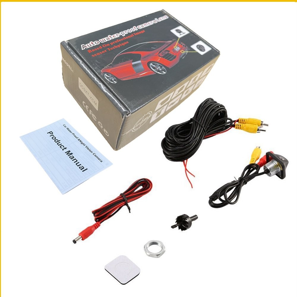 Car View Rear Auto Camera Parking Reverse Backup Camera Waterproof Universal