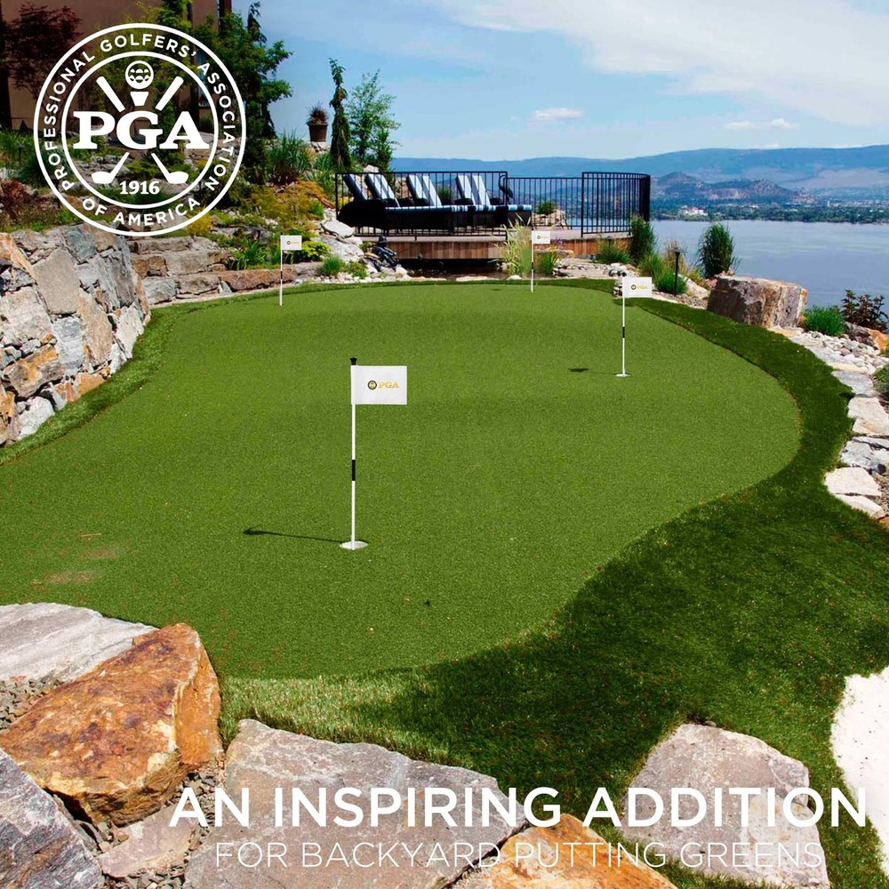 COGOLFING Golf Flag Mini, Double-Sided PGA 8"L x 6"H, mini- 1pack