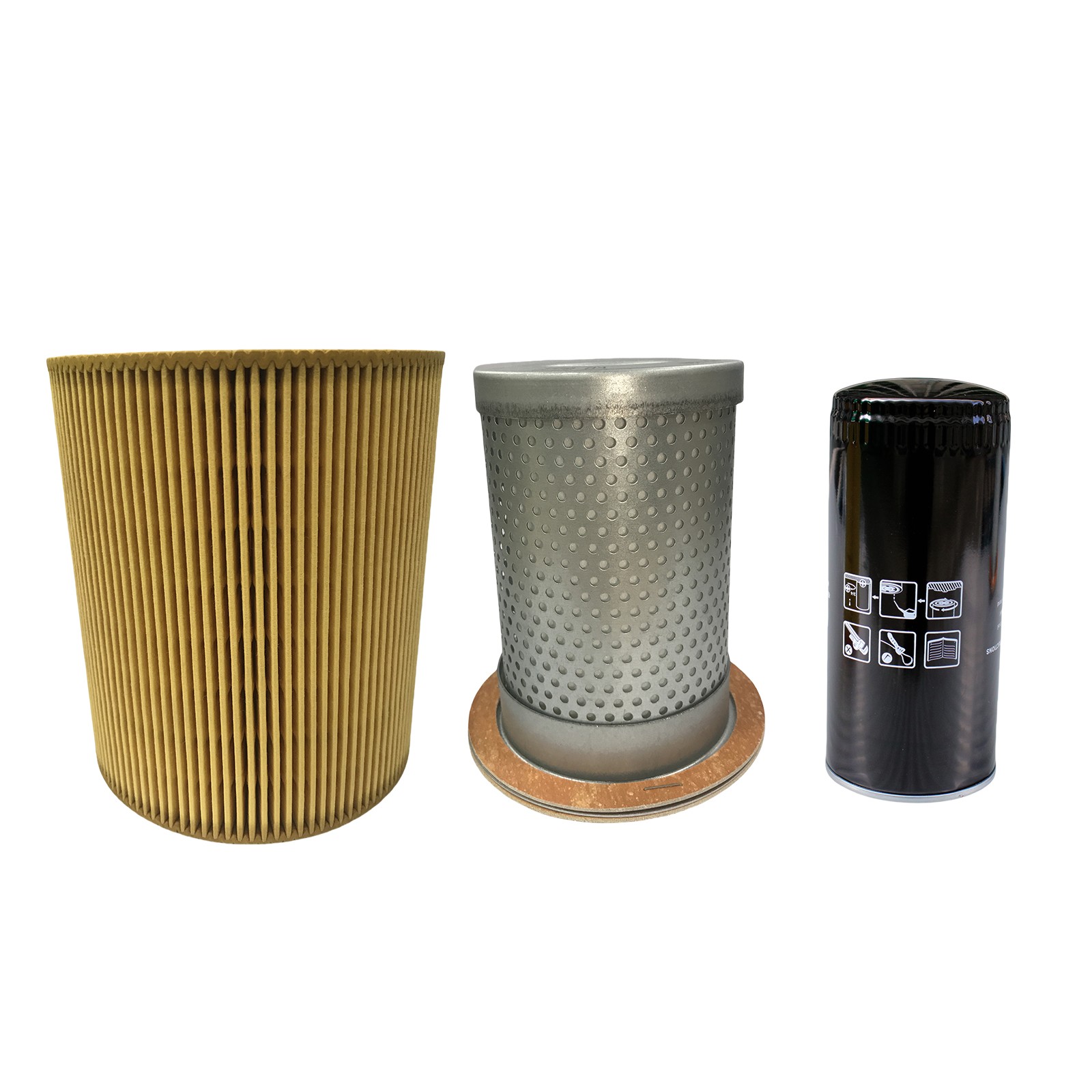 15-20HP Compressor maintenance parts oil/Air gas separator+Air Filter+oil Filter