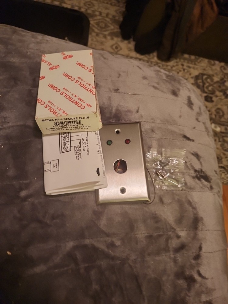 Alarm Controls RP-4 Remote Plate