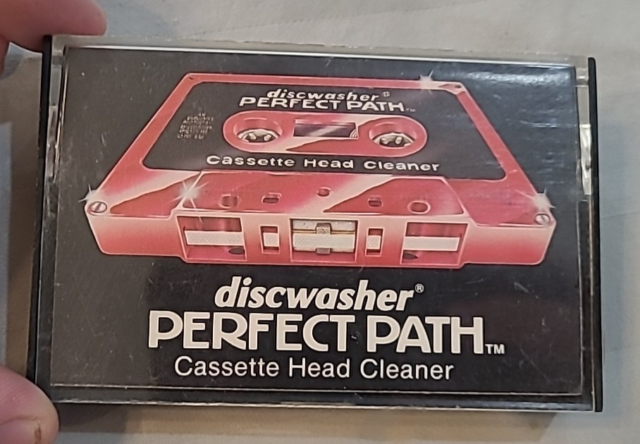 DiscWasher Perfect Path Cassette Deck Head Cleaner