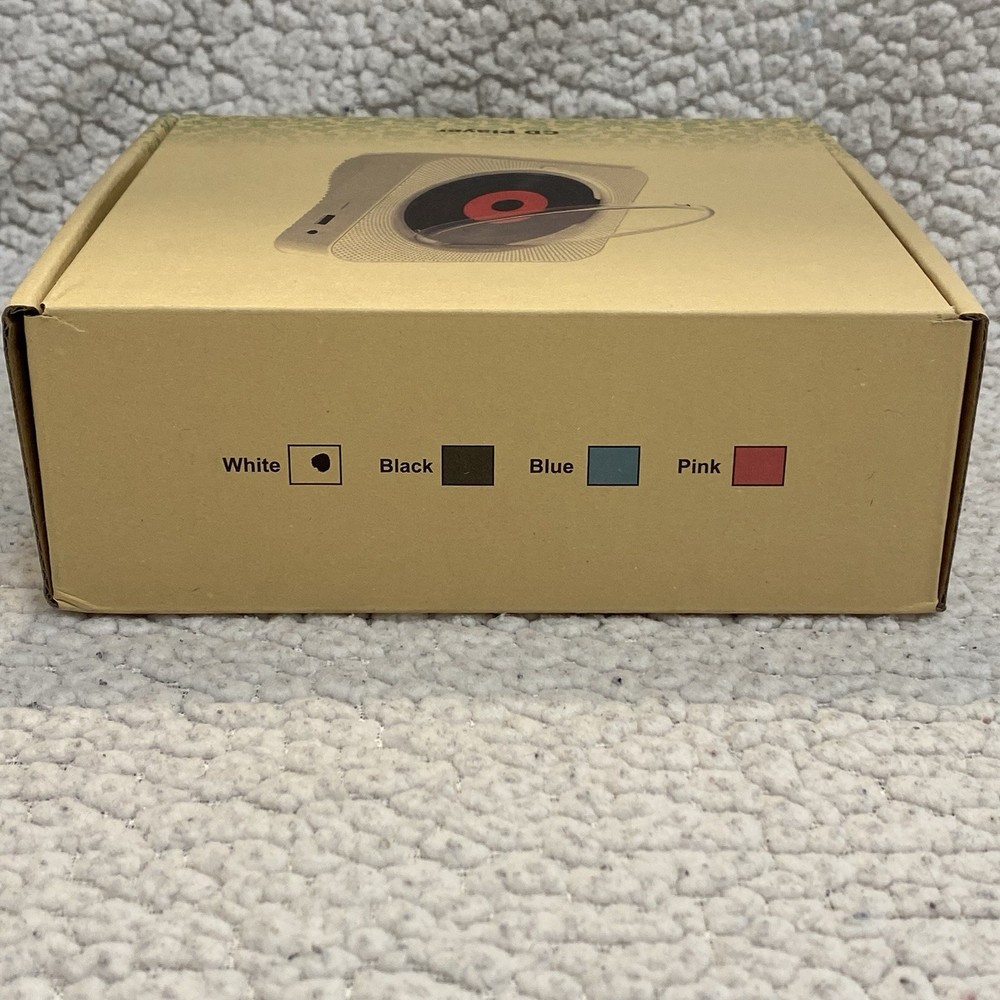 KC-718 Bluetooth CD Player w/ Remote USB AUX - Not Tested