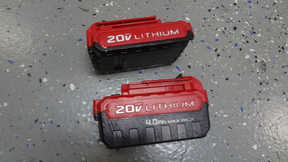 Porter Cable 4 Tool Combo Kit W/ 2 Batteries & Charger