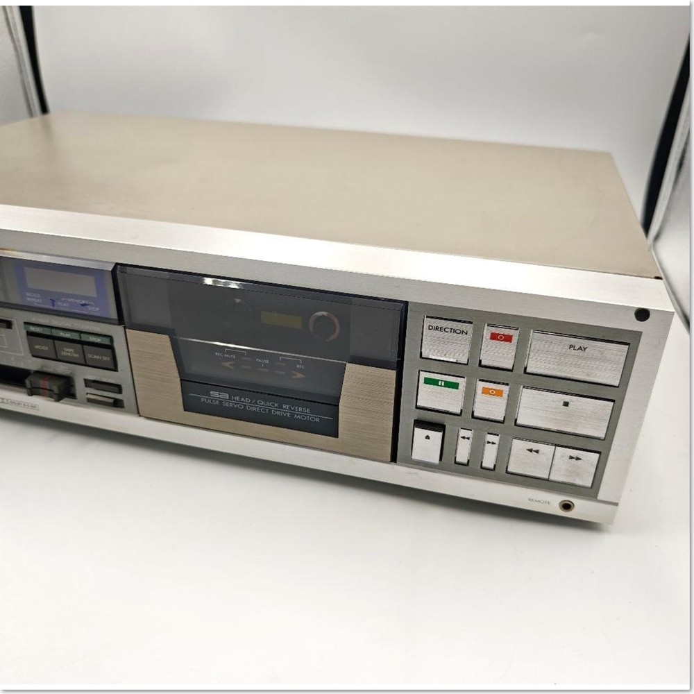 Victor DD-V7 Auto-Reverse Cassette Deck Direct Drive Tested Japan