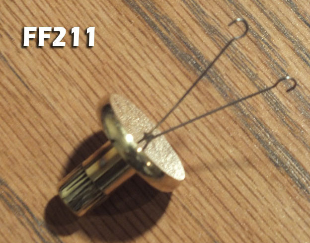 Dubbing Spinner Twister w/heavy brass base & handle - FF211