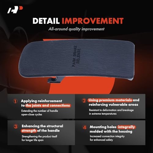 Parking Brake Release Handle Compatible with Dodge Durango 2002-2003, Dakota