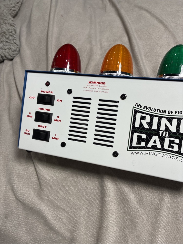 Ring To Cage Interval Timer 2/3 Minute Rounds