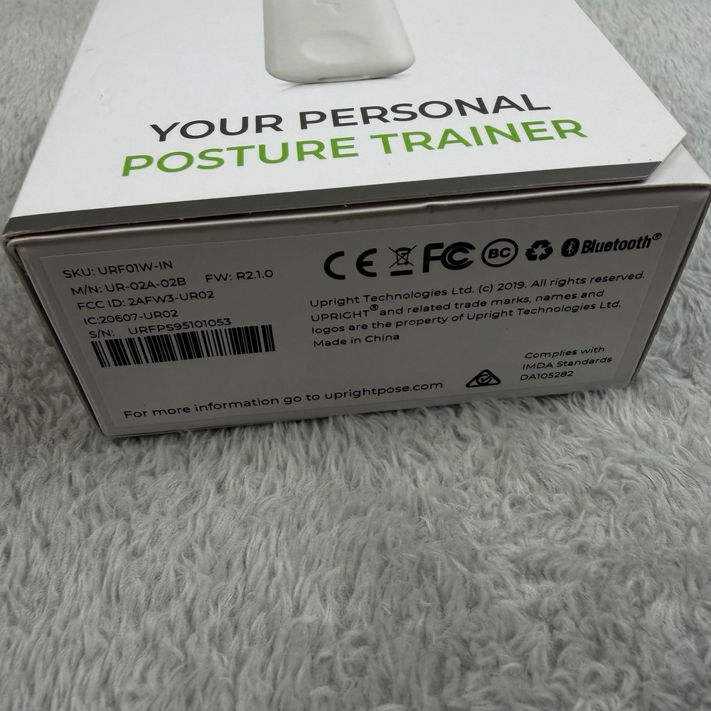 Upright GO 2 Back Posture Trainer and Corrector Device NEW