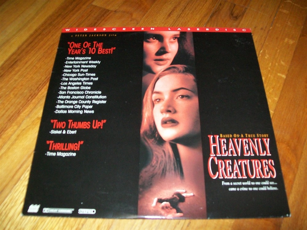 HEAVEANLY CREATURES Laserdisc LD WIDESCREEN FORMAT EXCELLENT CONDITION VERY RARE