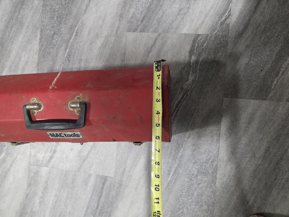 Vintage MAC tools Box Red