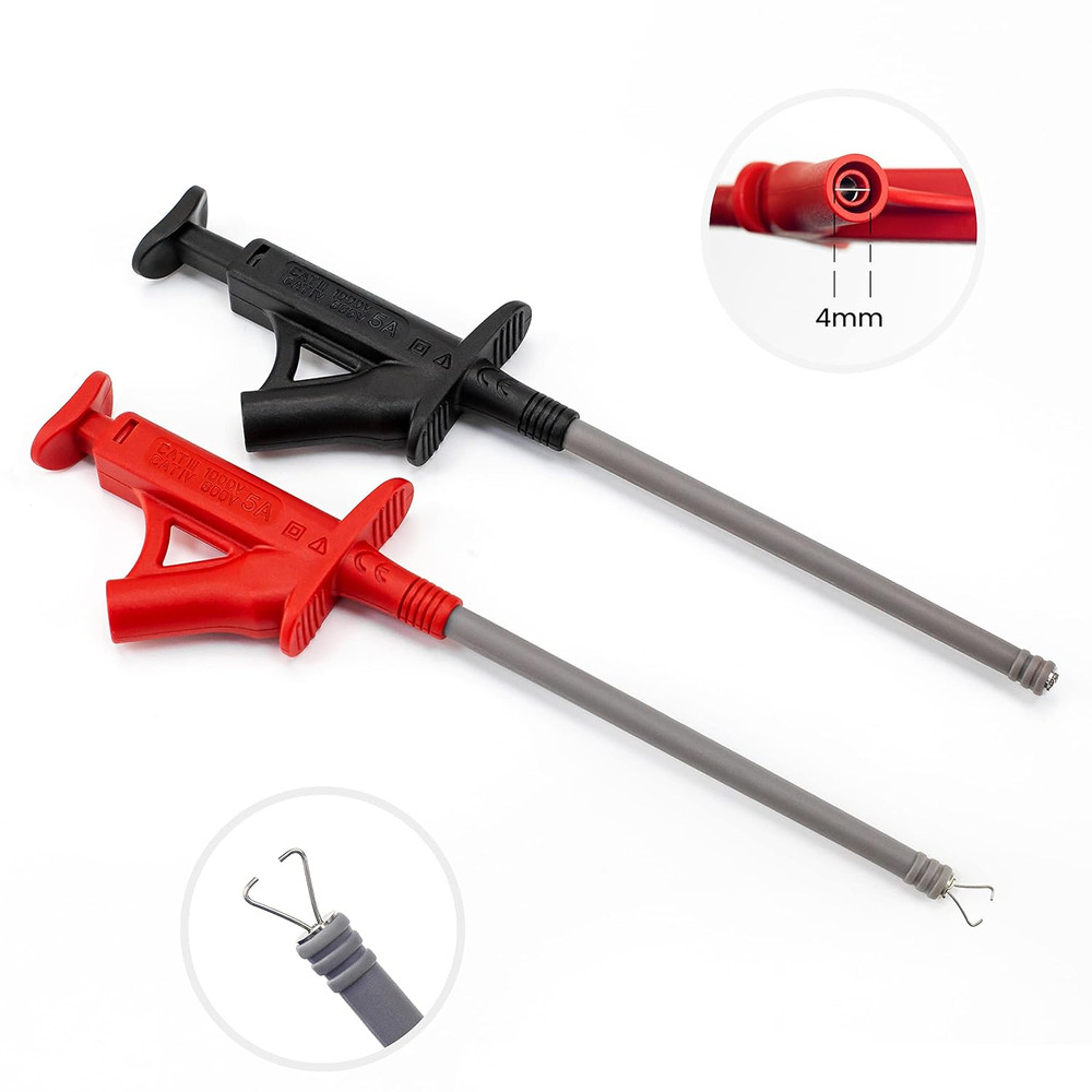 23PCS Multimeter Test Leads Kit with Replaceable Precision Probes Set and Alliga