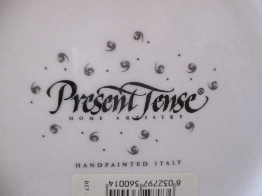PRESENT TENSE DITTO SALAD PLATE 8 5/8"- 1305F