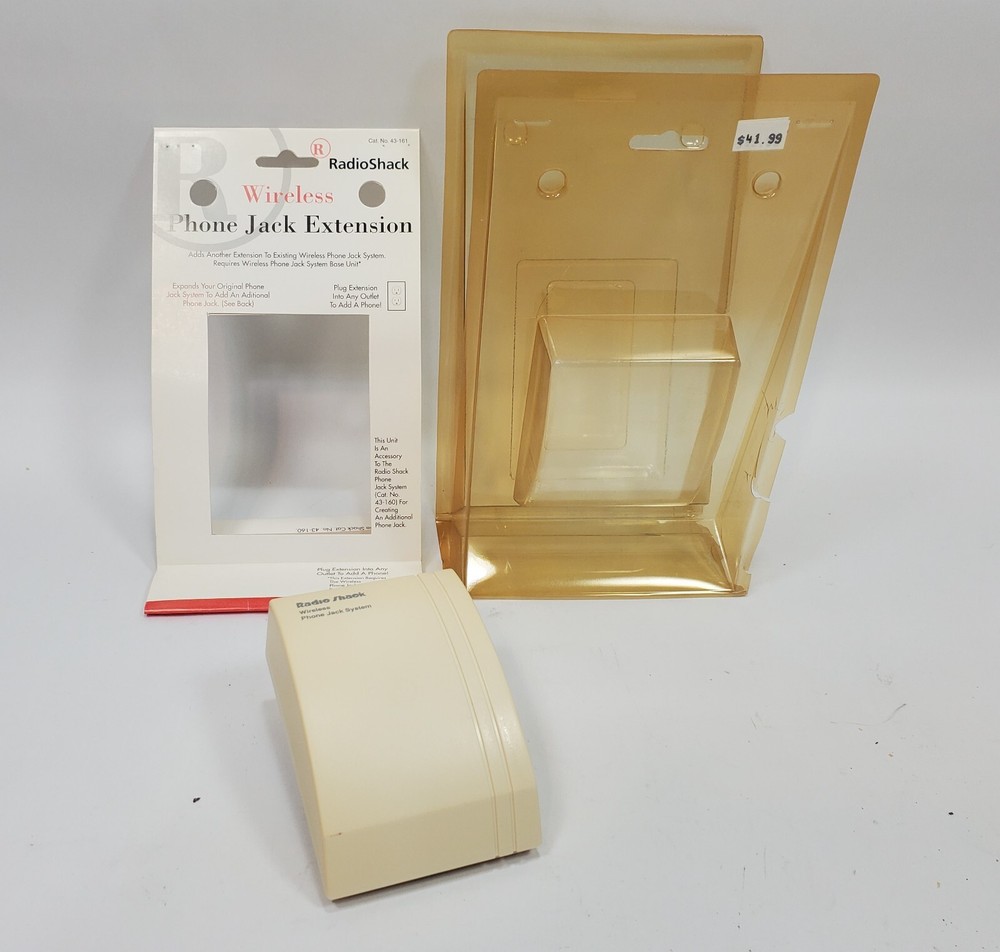 Radio Shack Wireless Phone Jack System Extension 43-161