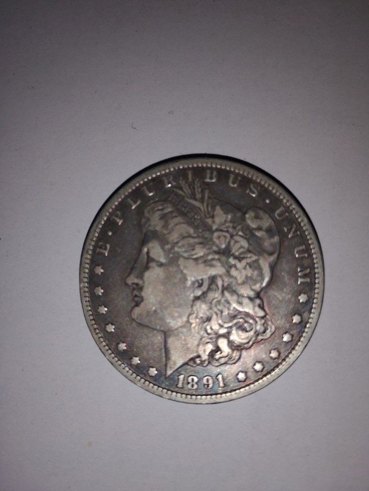 1891-O Morgan Silver Dollar