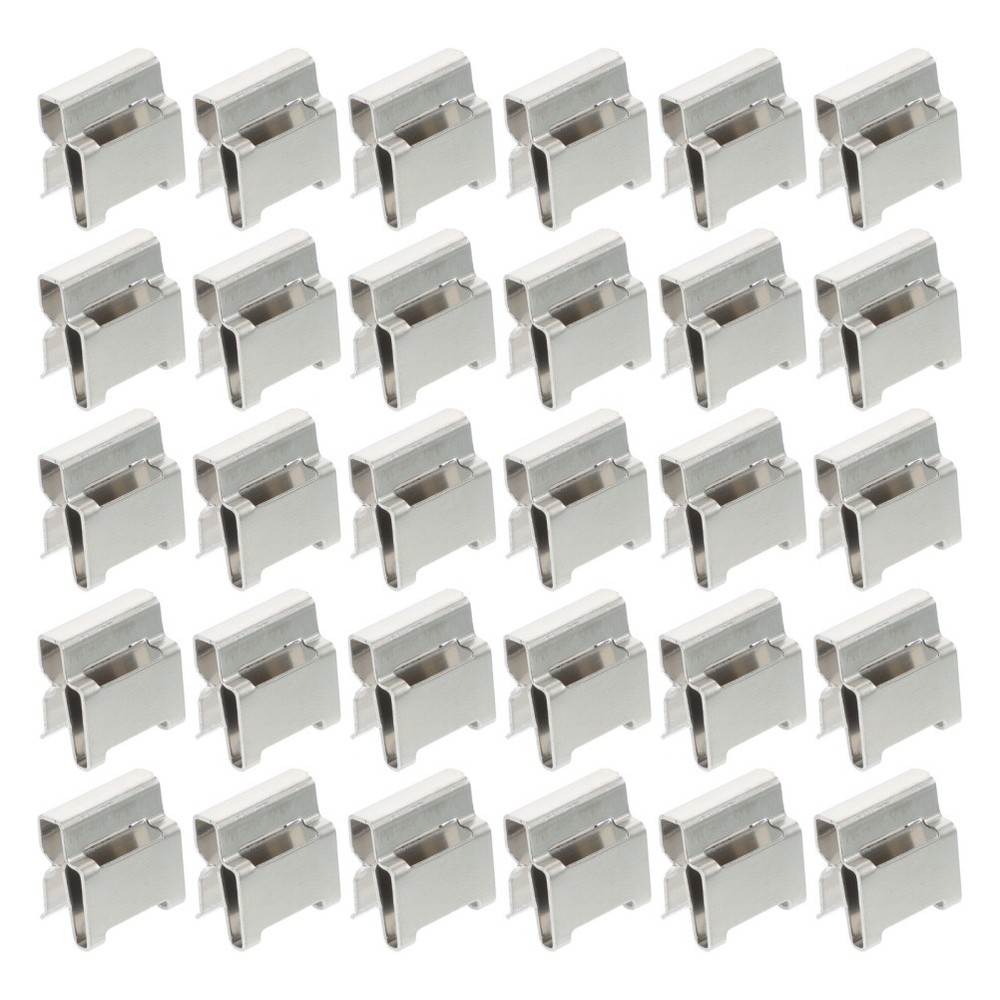 30pcs Durable Solar Cable Wire Clamp Stainless Steel Solar Panel Cable Clip