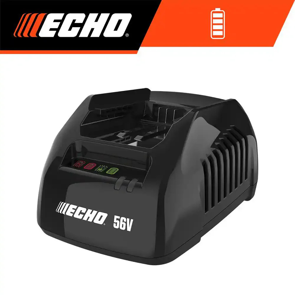 ECHO 56V Battery System Standard Charger with LED Diagnostics LC-56V2AAB
