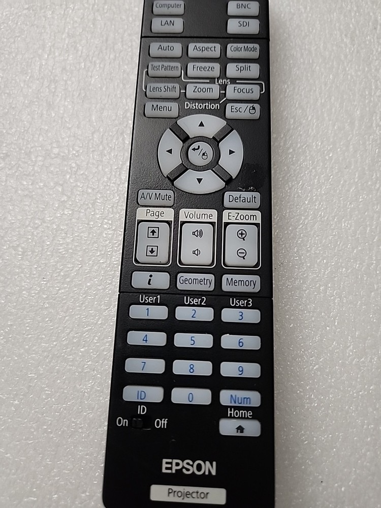 Genuine Epson Projector Remote Control 217331000 - Tested Working - OEM