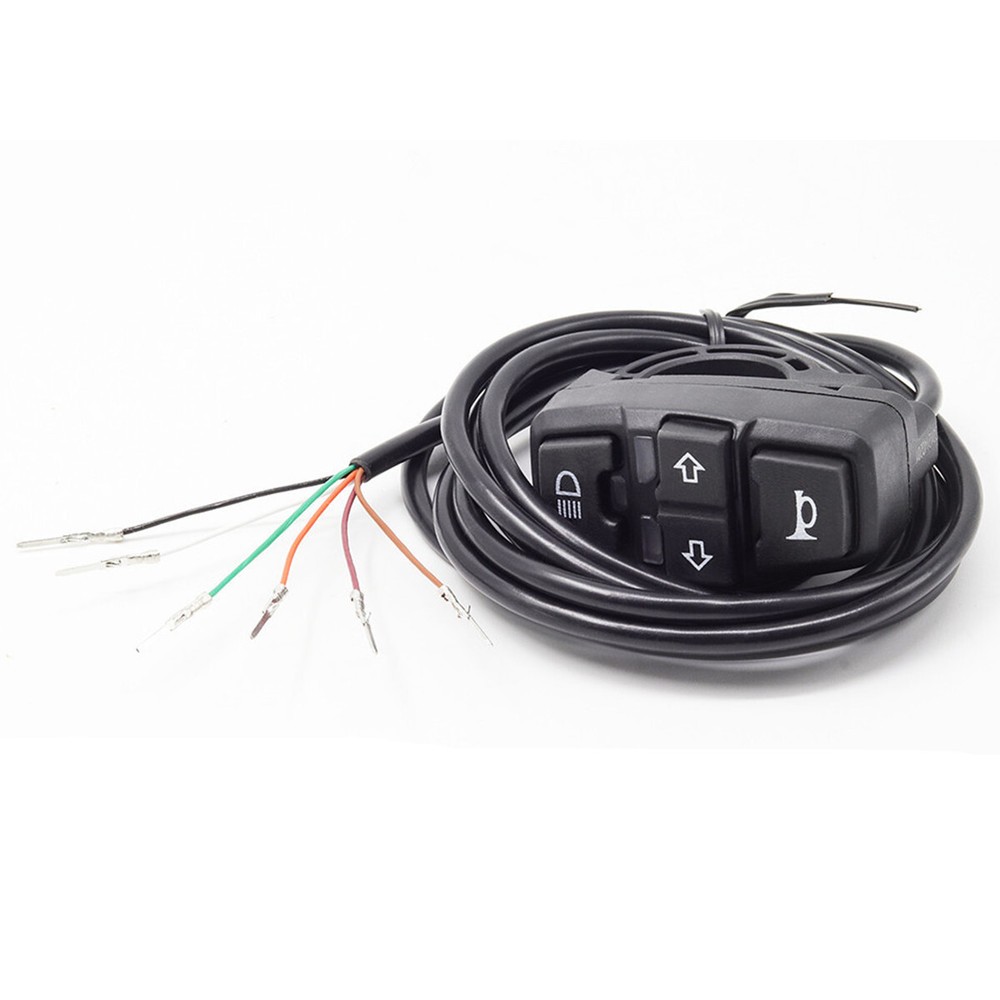Motorcycle Handlebar Horn Button Turn Signal Fog Light ON/OFF Controller Switch