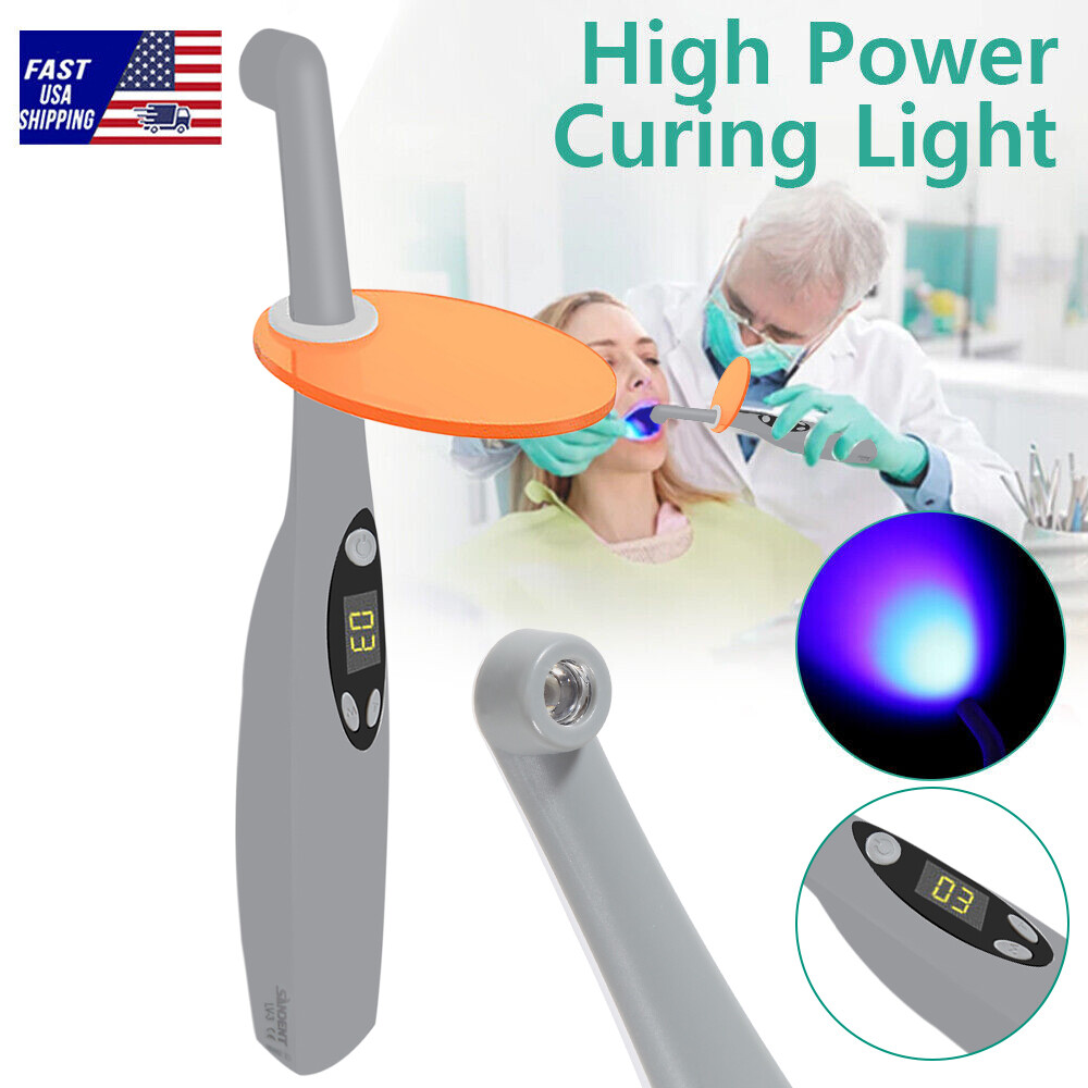 USA Dental Wireless Curing Light 1 Second LED Lamp