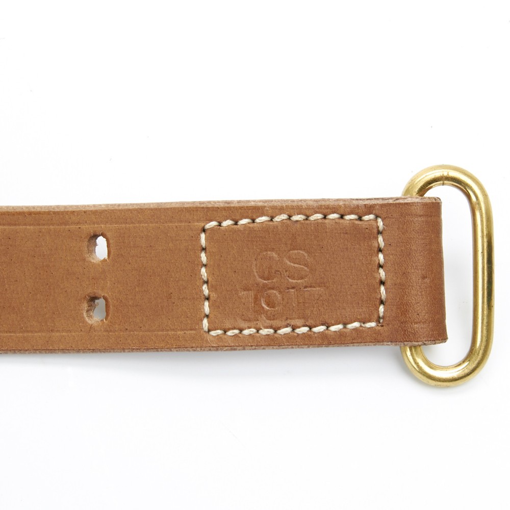 U.S. Springfield WWI 1907 Pattern Leather Sling - Leather & Brass