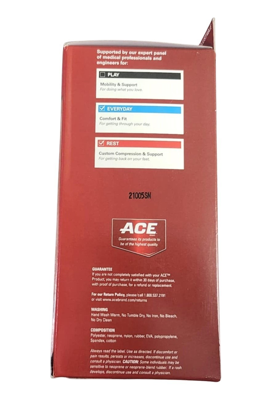 ACE Back Deluxe Stabilizer with Lumbar Support - One Size Adjustable