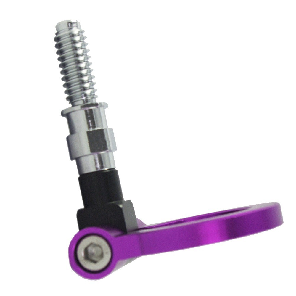 Purple CNC T2 Tow Hook For Euro Racing BMW E46 E81 E30 E36 E90 E91 E92 E93 3