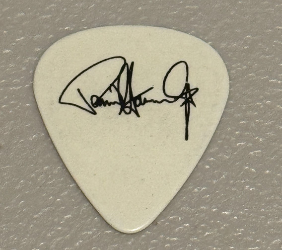 KISS Paul Stanley Signature Guitar Pick 2013 EUROPE Monster Tour Stage Plectrum