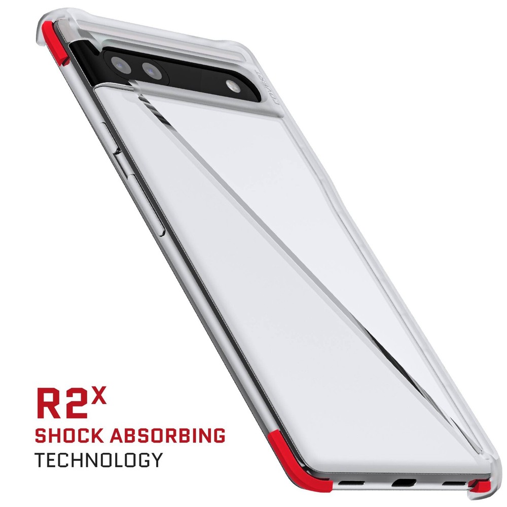 Ghostek COVERT Clear Silicone Protective Phone Case Designed for Google Pixel 6a