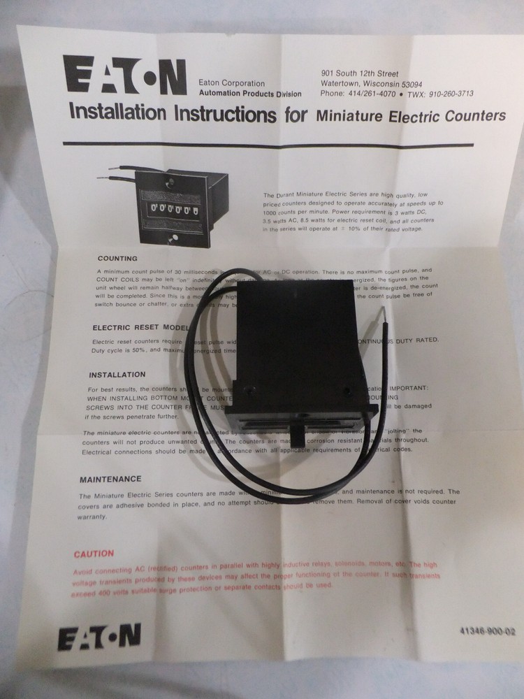 Durant counter 6Y41323402MEQU