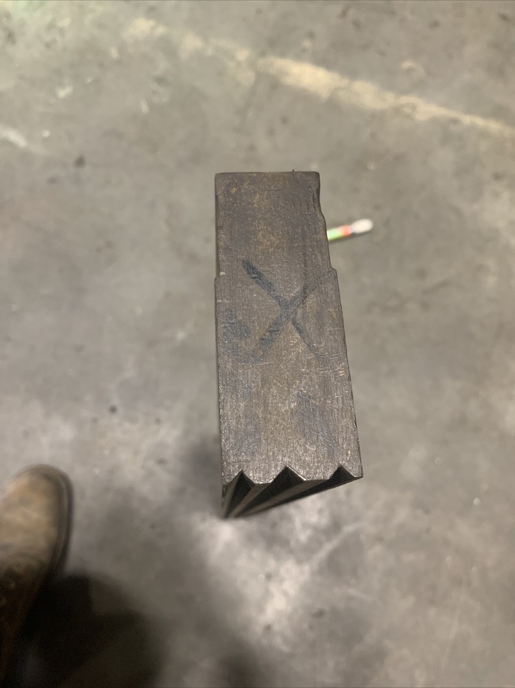 27-3/4” Bottom Die For Press Brake