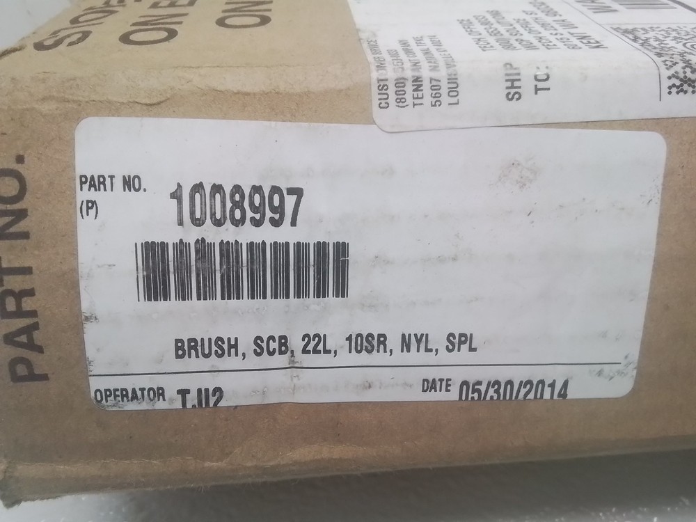 Scrubber Brush 22L 10SR NLY SPL  1008997